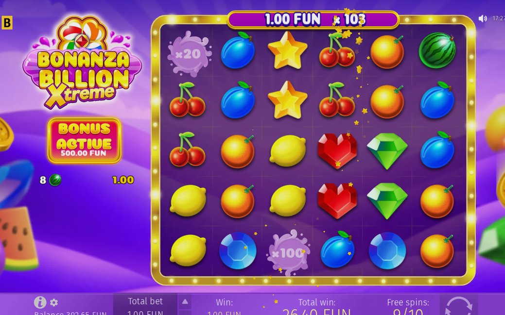 Free Spins auf dem 6x5-Raster mit 30 Feldern